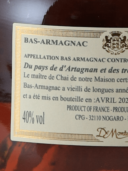 De Montal 1999/2024 700ml - Bottle Of Japan