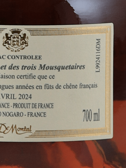 De Montal 1999/2024 700ml - Bottle Of Japan