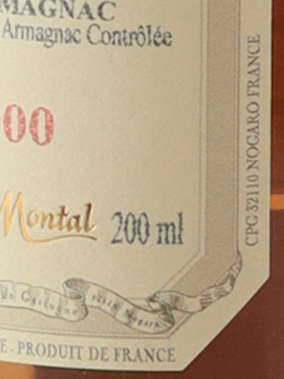 De Montal 2000/2025 200ml - Bottle Of Japan