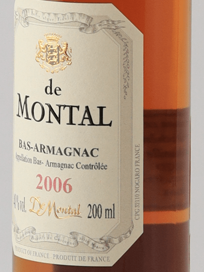 De Montal 2006/2021 200ml - Bottle Of Japan