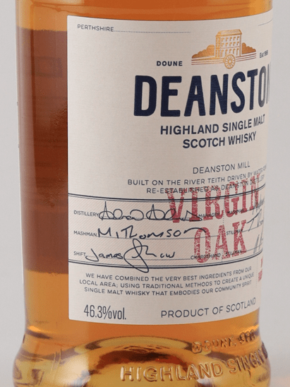 Deanston Virgin Oak - Bottle Of Japan