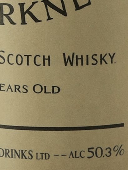 Decadant Drinks Old Orkney Malt 25 Year Old 1999 - Bottle Of Japan