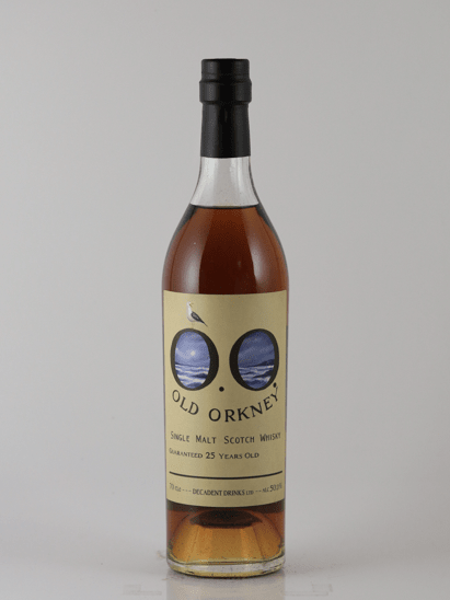 Decadant Drinks Old Orkney Malt 25 Year Old 1999 - Bottle Of Japan