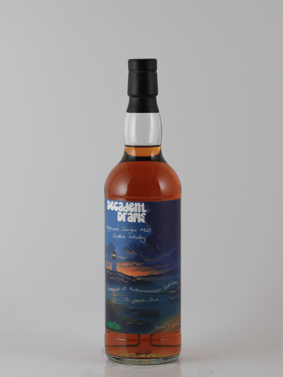 Decadant Drums Ardnamurchan 10 Year Old 2015 - Bottle Of Japan