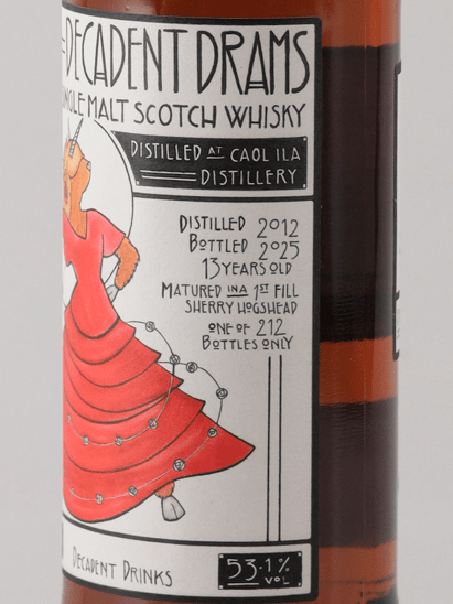 Decadant Drums Caol Ila 13 Year Old 2012 - Bottle Of Japan