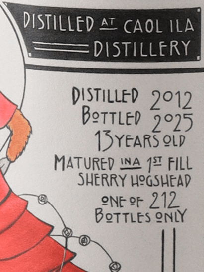 Decadant Drums Caol Ila 13 Year Old 2012 - Bottle Of Japan