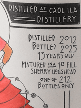 Load image into Gallery viewer, Decadant Drums Caol Ila 13 Year Old 2012 - Bottle Of Japan