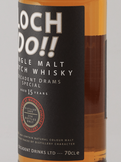 Decadant Drums Mannochmore 15 Year Old 2009 - Bottle Of Japan