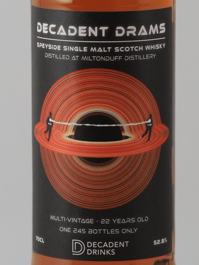 Decadant Drums Miltonduff 22 Year Old 1991/2002 - Bottle Of Japan