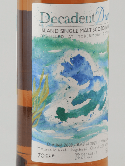Decadent Drums Tobermory 17 Year Old 2008 - Bottle Of Japan