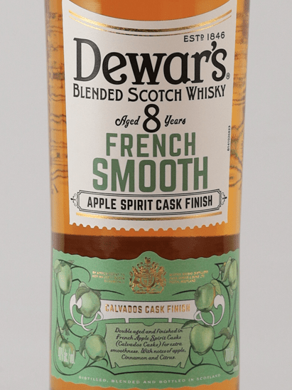Dewar's 12 Year Old & French Smooth 8 Year Old 2 Bottle Set - Bottle Of Japan