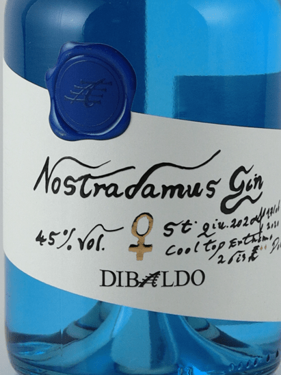 Dibaldo Nostradamus Gin - Bottle Of Japan