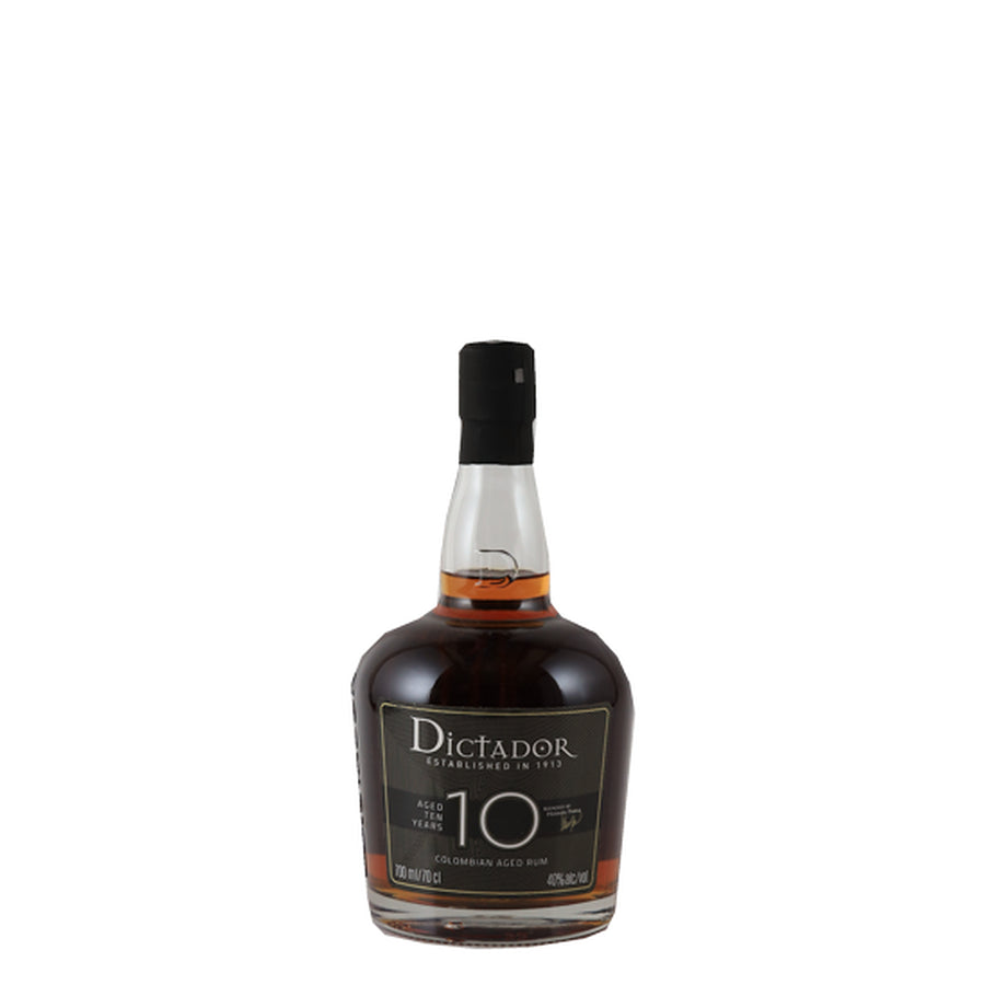 Dictador 10 Year Old Colombian rum 700ml - front bottle