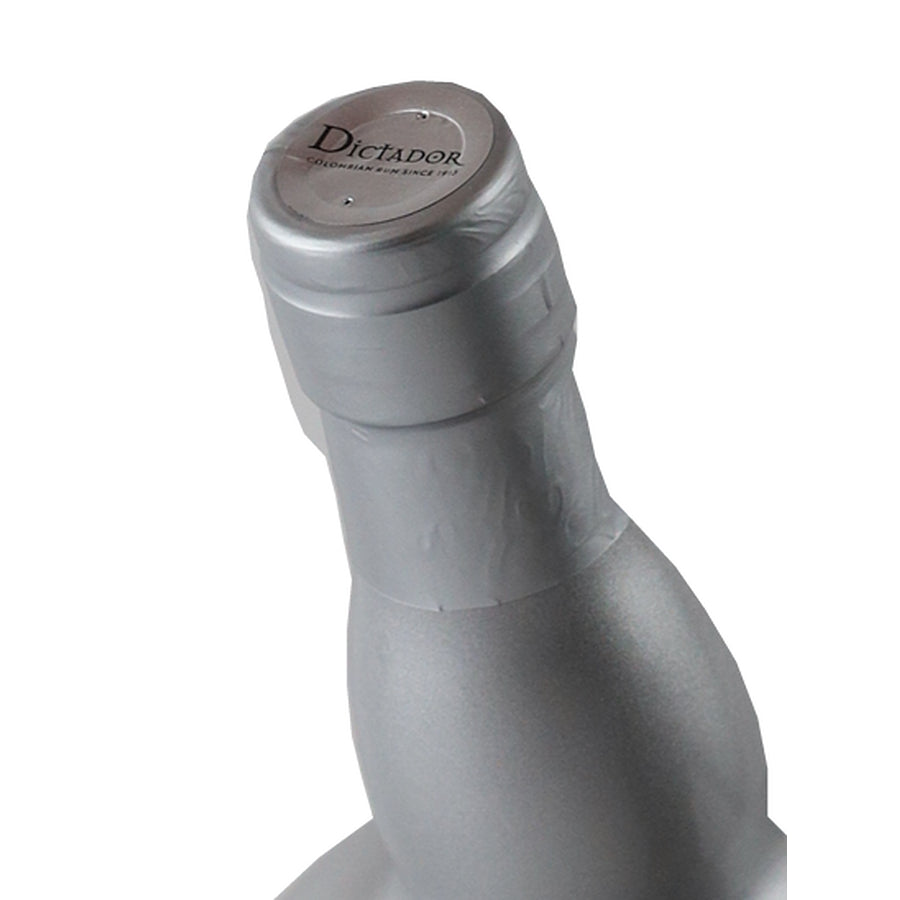 Dictador Platinum Colombian Aged Rum - silver cap top