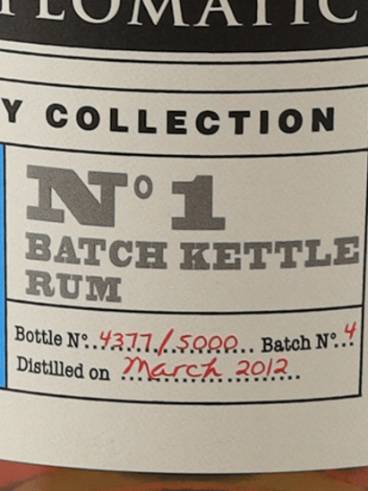 Diplomatico Distillery Collection No.1 Batch Kettle - Bottle Of Japan