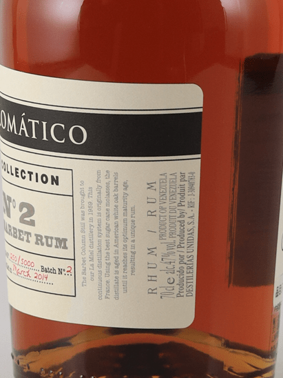 Diplomatico Distillery Collection No.2 Barbet - Bottle Of Japan