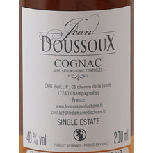 Load image into Gallery viewer, Domaine du Chene Cognac 3 x 200ml Gift Set - xo no20 back label