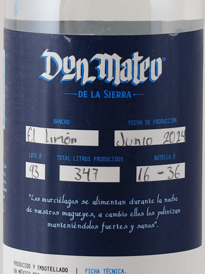 Don Mateo Cupreata - Bottle Of Japan