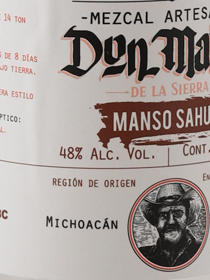 Don Mateo Manso Sauvage - Bottle Of Japan