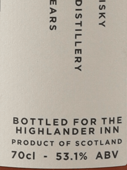 Dornoch Aultmore 14 Year Old 2009 for Highlander Inn - Bottle Of Japan