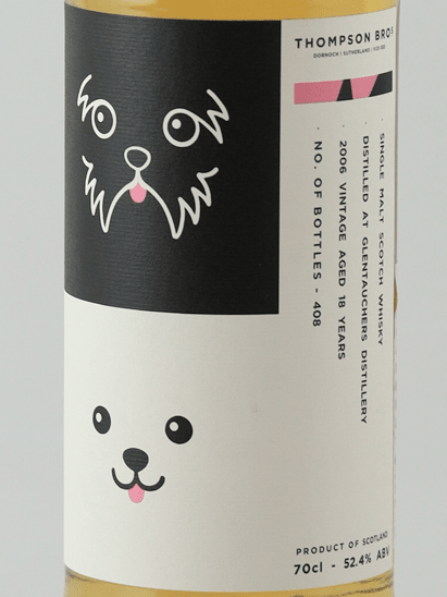 Dornoch Glentauchers 18 Year Old 2006 - Bottle Of Japan