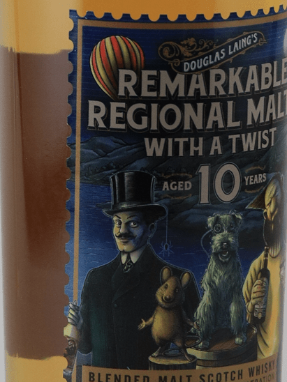 Douglas Laing Remarkable Regional Malt 10 Year Old - Bottle Of Japan