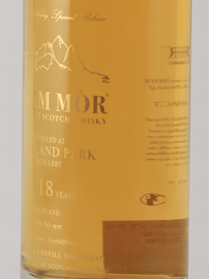 Dram mor Highland Park 18 Year Old 2006 - Bottle Of Japan