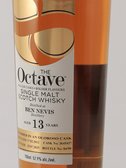 Duncan Taylor Octave Ben Nevis 13 Year Old 2012 - Bottle Of Japan