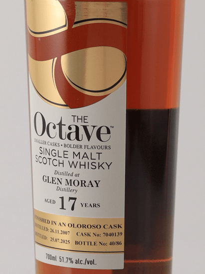 Duncan Taylor Octave Glen Moray 17 Year Old 2007 - Bottle Of Japan