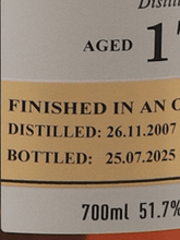 Load image into Gallery viewer, Duncan Taylor Octave Glen Moray 17 Year Old 2007 - Bottle Of Japan
