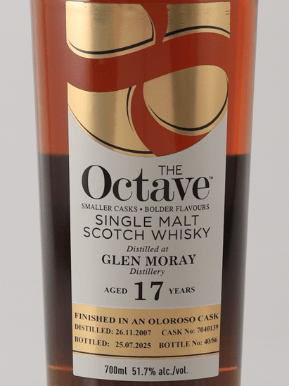 Duncan Taylor Octave Glen Moray 17 Year Old 2007 - Bottle Of Japan
