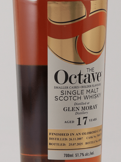 Duncan Taylor Octave Glen Moray 17 Year Old 2007 - Bottle Of Japan