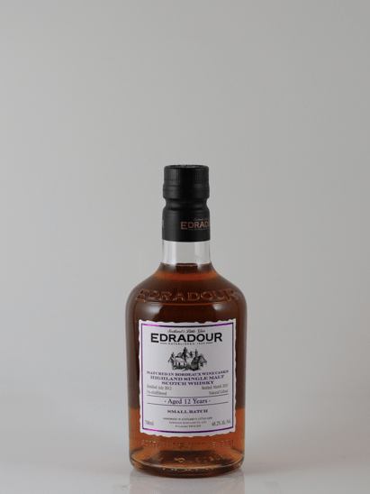 Edradour 12 Year Old 2012 Bordeaux Wine Cask Matured - Bottle Of Japan