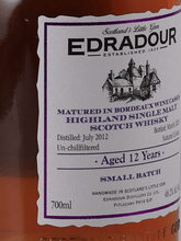 Load image into Gallery viewer, Edradour 12 Year Old 2012 Bordeaux Wine Cask Matured - Bottle Of Japan
