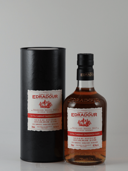 Edradour 12 Year Old 2012 Cabernet Sauvignon Cask - Bottle Of Japan