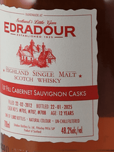 Load image into Gallery viewer, Edradour 12 Year Old 2012 Cabernet Sauvignon Cask - Bottle Of Japan