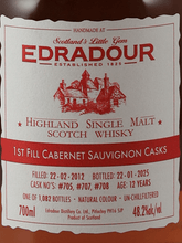 Load image into Gallery viewer, Edradour 12 Year Old 2012 Cabernet Sauvignon Cask - Bottle Of Japan