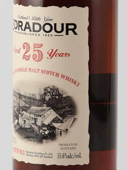 Edradour 25 Year Old Batch 2 - Bottle Of Japan