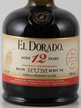 Load image into Gallery viewer, El Dorado 12 Year Old 700ml - Bottle Of Japan