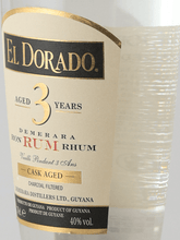 Load image into Gallery viewer, El Dorado 3 Year Old - Bottle Of Japan