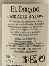 Load image into Gallery viewer, El Dorado 3 Year Old - Bottle Of Japan