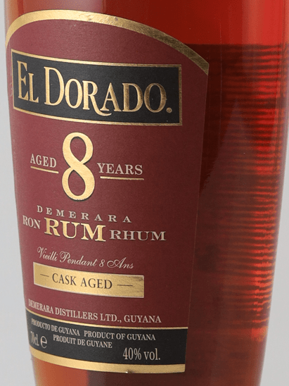 El Dorado 8 Year Old - Bottle Of Japan