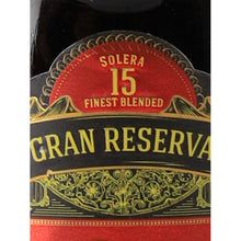 Load image into Gallery viewer, El Ron Prohibido 15 Year Old 700ml - solera 15 label