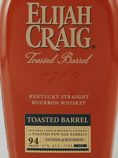 Elijah Craig Toasted Barrel - Bottle Of Japan