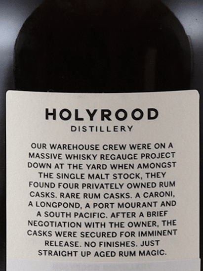 Elizabeth Yard Diamond Rum 18 Year Old 2003 - Bottle Of Japan