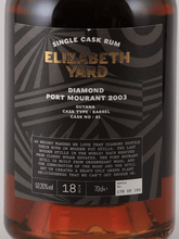 Load image into Gallery viewer, Elizabeth Yard Diamond Rum 18 Year Old 2003 - Bottle Of Japan