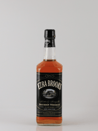 Ezra Brooks Black Old Label - Bottle Of Japan
