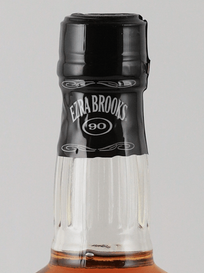 Ezra Brooks Black Old Label - Bottle Of Japan