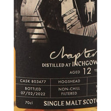 Load image into Gallery viewer, Fable Chapter Ten Inchgower 12 Year Old 2009 61.3% 700ml - cask 803477 detail