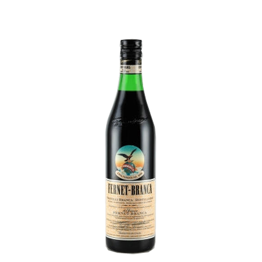 Fernet-Branca 35% bitter liqueur - bottle front